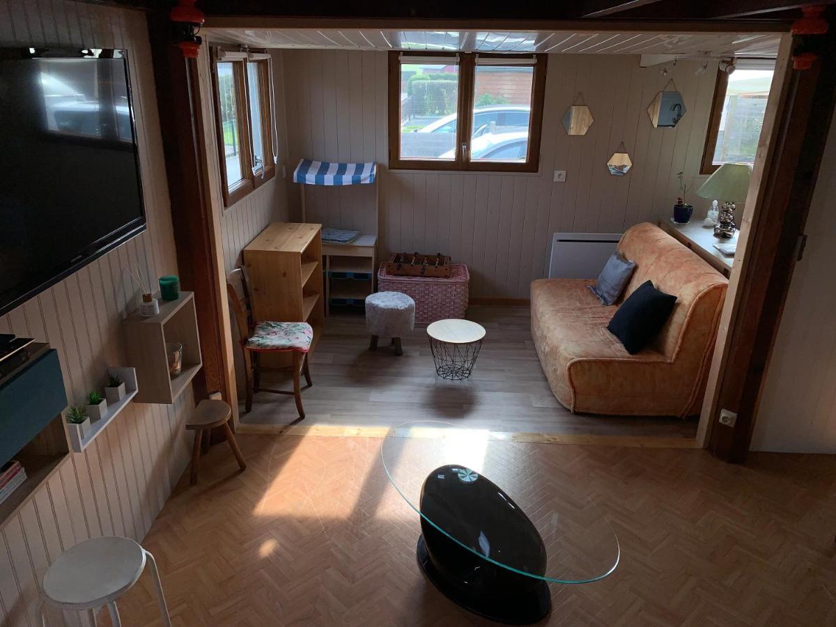 Chaleureux Chalet En Bord De Mer Merville-Franceville-Plage Exteriér fotografie