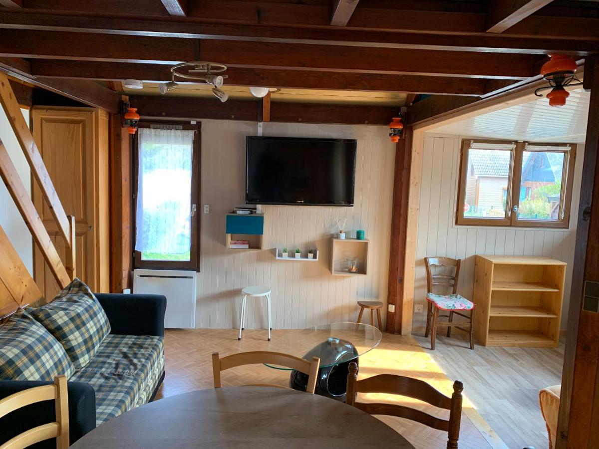 Chaleureux Chalet En Bord De Mer Merville-Franceville-Plage Exteriér fotografie