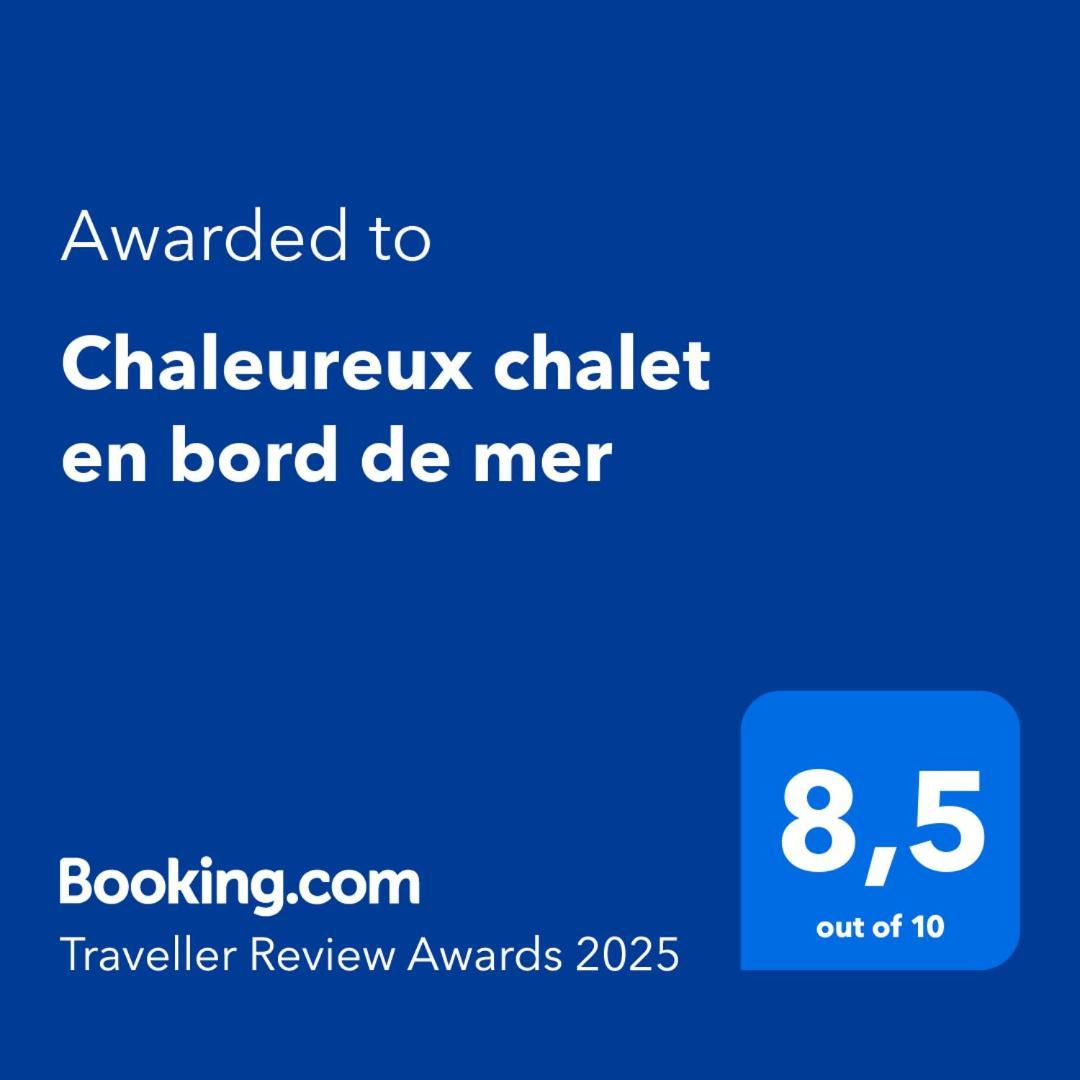 Chaleureux Chalet En Bord De Mer Merville-Franceville-Plage Exteriér fotografie